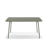 Feros Shine - rechteckiger Outdoortisch, Grün – Bild 2