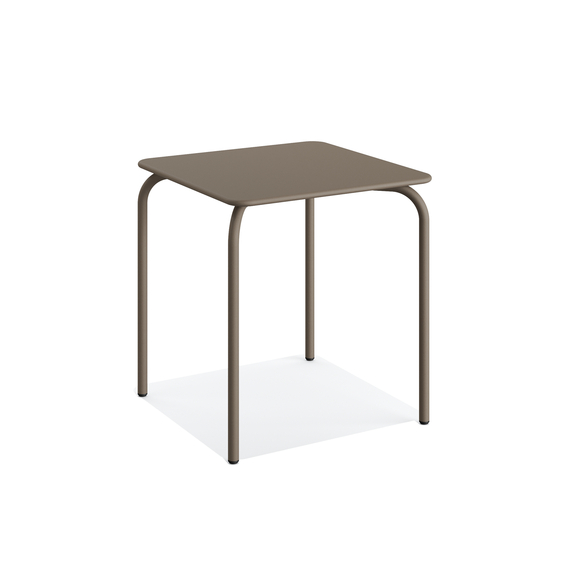 20701-olly-table-cappuccino-1.jpg Feros Olly - quadratischer Terrassentisch, Cappuccino – Bild 1