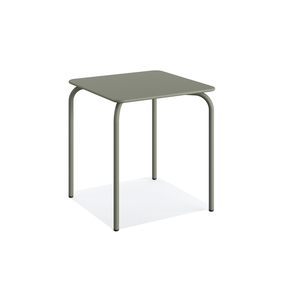 20703-olly-table-green-1.jpg Feros Olly - quadratischer Terrassentisch, Grün – Bild 1