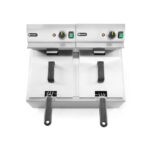 Hendi Fritteuse Profi Line, 2×8 l, Profi Line, 16L, 230V/7000W, 605x460x(H)369mm – Bild 4