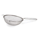 Essentials Küchensieb Set, Ø 18 cm, Maschenweite 1,5 mm, Set á 4 Stück, Chromnickelstahl