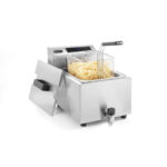 Hendi Friteuse Profi Line digital - mit Ablasshahn - 8 l, Profi Line, 8L, 230V/3500W, 305x515x(H)345mm – Bild 2