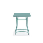 Feros Breeze – Bistro Klapptisch, Blau – Bild 3
