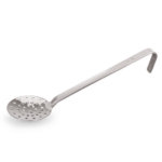 Was Germany Schaumlöffel KITCHEN TOOL 2085, Ø 12 cm, 23 cm, Perforierung Ø 4 mm, Chromnickelstahl