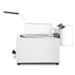 Hendi Fritteuse XL mit Ablasshahn, Profi Line, 10L, 400V/6600W, 300x585x(H)377mm – Bild 4