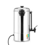 Hendi Heißgetränkespender, 9L, Silber, 230V/2200W, 340x227x(H)468mm – Bild 3