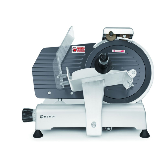 210222_2023_02.jpg Hendi Schneidemaschine Kitchen Line 250 mit Teflonbeschichtung, Kitchen Line, 230V/150W, 494x402x(H)398mm – Bild 1