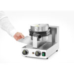 Hendi Bubble Waffle Rotationswaffeleisen, 220-240V/1500W, 255x560x(H)318mm – Bild 4