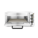 Hendi Pizzaofen kompakt, Silber, 230V/2000W, 580x560x(H)275mm – Bild 2