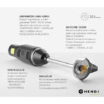 Hendi Stabmixer BLEND, designed by Robert Bronwasser, 220-240V/250W, ⌀71x(H)450mm – Bild 3