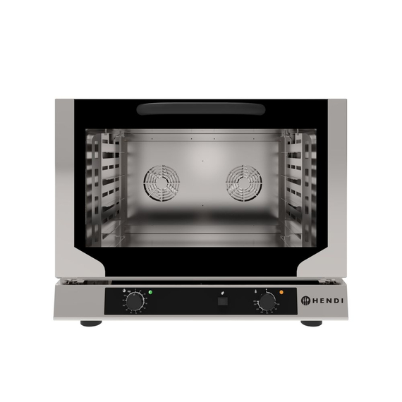 225516.jpg Hendi Konvektionsofen mit Beschwadung 4x 600x400mm, 220-240V/6400W, 783x755x(H)634mm – Bild 1