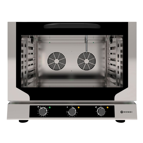 225523.jpg Hendi Heißluftofen mit Beschwadung, Evolution, 400V/6400W, 783x755x(H)634mm – Bild 1