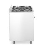 Hendi Gasherd - 5 Kochfelder mit Elektroofen, Kitchen Line, Silber, 230V/2900W, 14,3kW, 900x653x(H)900mm – Bild 4