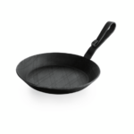 Was Germany Brat-/Servierpfanne IRON PAN 22, mit gebogenem Hakenstiel, Ø 28 cm, Eisen