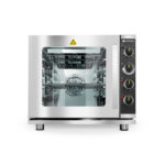 Hendi Umluft-Dampfgarer mit Grill 4x GN 2/3, Hellgrau, 230V/3000W, 625x585x(H)590mm