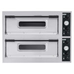 Hendi Pizzaofen BASIC XXL 66, 2 Kammern, 400V/18000W, 1365x955x(H)745mm