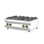 Hendi Gasherd Kitchen Line - 4 Kochfelder, Table-Top, Kitchen Line, 19kW, 800x700x(H)310mm – Bild 2