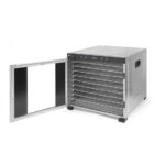 Hendi Dörrgerät Profi Line, Profi Line, 10 Bleche, 230V/1000W, 430x550x(H)416mm – Bild 5