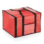 Was Germany Isoliertasche für 6 Pizzen, 51 x 48 x 34 cm, rot, Kunststoff, Aluminium