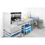 Hendi Geschirrspüler 40x40 - elektronische Steuerung, 230V/2800W, 470x510x(H)710mm – Bild 3