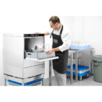 Hendi Geschirrspüler 40x40 - elektronische Steuerung, 230V/2800W, 470x510x(H)710mm – Bild 4