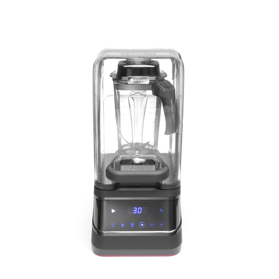 230695_OBW_2019_06_IMGP0722-1.jpg Hendi Digitaler Standmixer mit Schallgehäuse, 2,5L, Schwarz, 220-240V/1680W, 250x300x(H)546mm – Bild 1