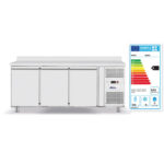 Arktic Kühltheke dreitürig 420 L, Profi Line, GN 1/1, 420L, 230V/400W, 1795x700x(H)879mm – Bild 2