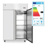 Arktic Tiefkühlschrank, zweitürig Profi Line 1240 L, Profi Line, GN 2/1, 230V/980W, 1314x800x(H)2082mm – Bild 4