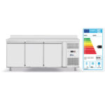 Arktic Gefriertheke dreitürig 420 L, Profi Line, GN 1/1, 420L, 230V/600W, 1796x700x(H)879mm – Bild 2