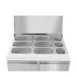 Arktic Saladette, zweitürig 300L, 230V/310W, 912x702x(H)888mm – Bild 3