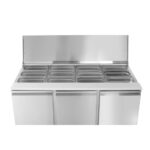 Arktic Saladette, dreitürig 380 L, 230V/310W, 1390x702x(H)888mm – Bild 2