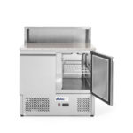 Arktic Pizzatisch, zweitürig 300 L, 230V/310W, 900x700x(H)1110mm – Bild 2