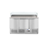Arktic Pizzatisch, dreitürig 380L, 230V/310W, 1378x702x(H)1155mm