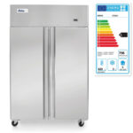 Arktic Kühlschrank zweitürig 900 L, Profi Line, 230V/450W, 1200x740x(H)1950mm – Bild 5