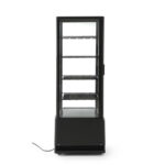 Arktic Aufsatz-Kühlvitrine 98 Liter, Schwarz, 230V/210W, 444x397x(H)1100mm – Bild 3