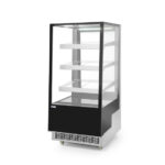 Arktic Kühlvitrine mit 3 geneigten Regalen, 300L, 230V/480W, 650x833x(H)1460mm – Bild 2