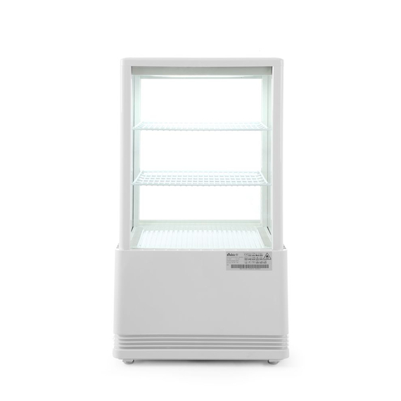233610_B_2018_IMGP6875.jpg Arktic Aufsatz-Kühlvitrine 58 Liter, Weiß, 230V/170W, 452x406x(H)830mm – Bild 1