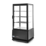 Arktic Aufsatz-Kühlvitrine 78 Liter, schwarz, 230V/170W, 444x397x(H)940mm – Bild 2