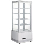 Arktic Aufsatz-Kühlvitrine 98 Liter, weiß, 230V/210W, 444x397x(H)1100mm – Bild 5