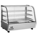 Hendi Beheiztes Thekendisplay, 160 Liter, 230V/1500W, 885x570x(H)680mm – Bild 5