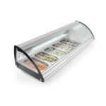Arktic Sushi-Vitrine 5x GN 1/3, 230V/160W, 1307x445x(H)327mm – Bild 2