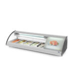 Arktic Sushi-Vitrine 5x GN 1/3, 230V/160W, 1307x445x(H)327mm – Bild 3
