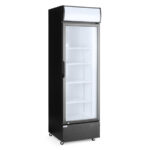 Arktic Eintüriger Kühlschrank mit hinterer Bar und hinterleuchteter Blende, , 254L, Schwarz, 220-240V/250W, 578x605x(H)1980mm – Bild 2