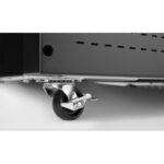 Arktic Rückwandkühlschrank mit hinterleuchteter Blende, zweitürig, 512L, Schwarz, 220-240V/510W, 1120x585x(H)1900mm – Bild 5