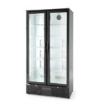 Arktic Kühlschrank mit doppelter Tür auf der Rückseite, 384L, Schwarz, 220-240V/365W, 900x530x(H)1820mm – Bild 3