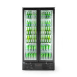 Arktic Kühlschrank mit doppelter Tür auf der Rückseite, 384L, Schwarz, 220-240V/365W, 900x530x(H)1820mm – Bild 5