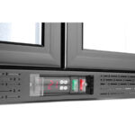 Arktic Kühlschrank mit doppelter Tür auf der Rückseite, 158L, Schwarz, 220-240V/160W, 900x530x(H)870mm – Bild 4