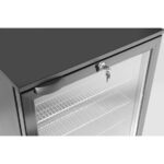 Arktic Bar-Kühlschrank eintürig, 105L, Schwarz, 220-240V/120W, 600x530x(H)870mm – Bild 3