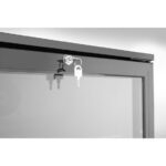 Arktic Kühlschrank hinten mit einer Tür, 86L, Schwarz, 220-240V/120W, 500x530x(H)870mm – Bild 4