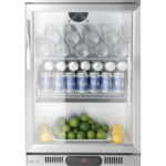 Arktic Bar-Kühlschrank mit 1 Tür, 75L, Silber, 220-240V/120W, 530x500x(H)840mm
